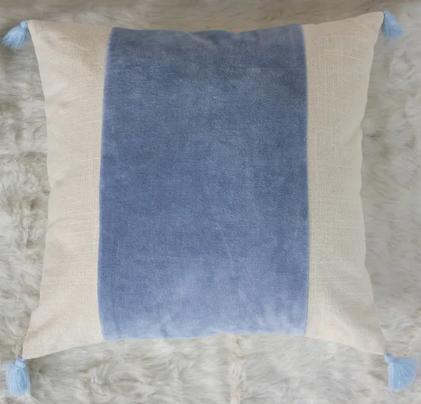 Pack_of_2_Pieces_Cotton_Light_Blue_Paradise_Velvet_With_Tassel_Collection_Cushion_and_Pillow_Cover_for_Living_Room_and_Bedroom