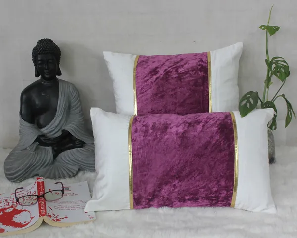 Pack_of_2_Pieces_Cotton_Purple_Ariel_Velvet_Collection_Cushion_and_Pillow_Cover_for_Living_Room_and_Bedroom