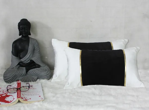 Pack_of_2_Pieces_Cotton_Black_Ariel_Velvet_Collection_Cushion_and_Pillow_Cover_for_Living_Room_and_Bedroom