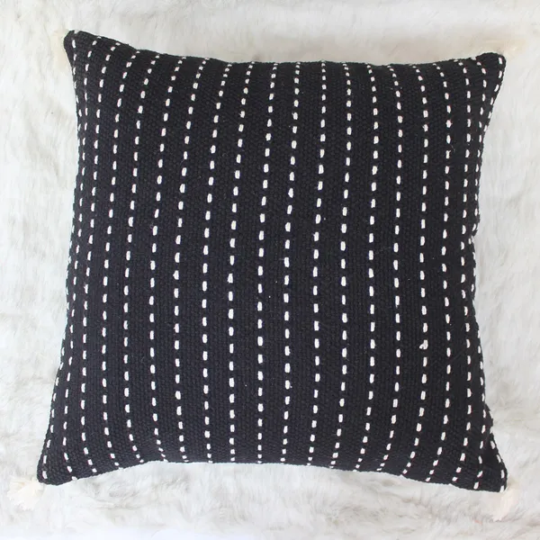 Pack_of_2_Pieces_Cotton_Black_Boho_Stripe_Tassel_Cotton_Collection_Cushion_and_Pillow_Cover_for_Living_Room_and_Bedroom