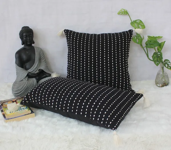 Pack_of_2_Pieces_Cotton_Black_Boho_Stripe_Tassel_Cotton_Collection_Cushion_and_Pillow_Cover_for_Living_Room_and_Bedroom