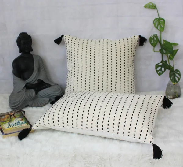 Pack_of_2_Pieces_Cotton_Cream_Boho_Stripe_Tassel_Collection_Cushion_and_Pillow_Cover_for_Living_Room_and_Bedroom