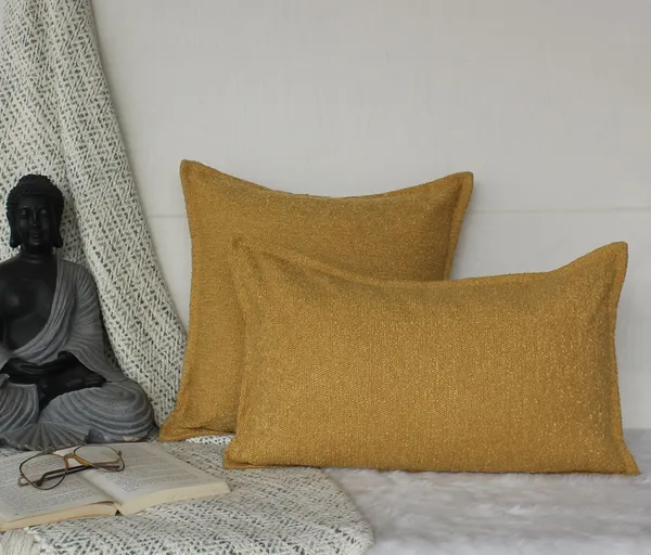 Pack_of_2_Pieces_Polyester_Mustard_Delta_Boucle_Collection_Cushion_and_Pillow_Cover_for_Living_Room_and_Bedroom