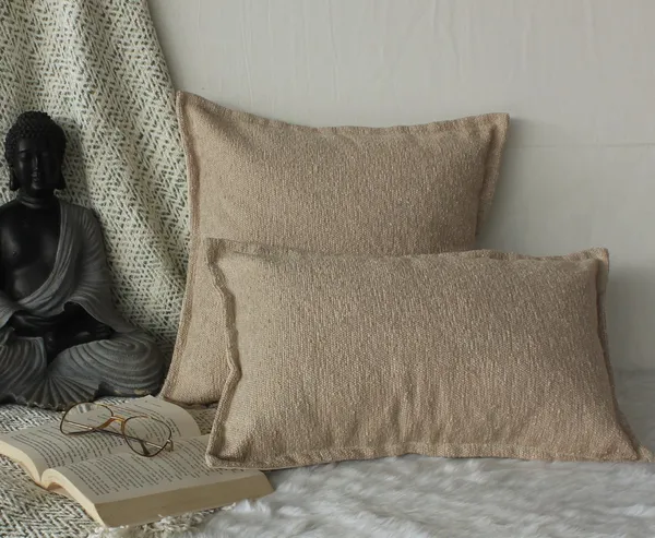 Pack_of_2_Pieces_Polyester_Cream_Delta_Boucle_Collection_Cushion_and_Pillow_Cover_for_Living_Room_and_Bedroom