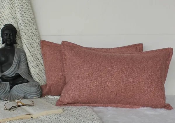 Pack_of_2_Pieces_Polyester_Mauve_Delta_Boucle_Collection_Cushion_and_Pillow_Cover_for_Living_Room_and_Bedroom