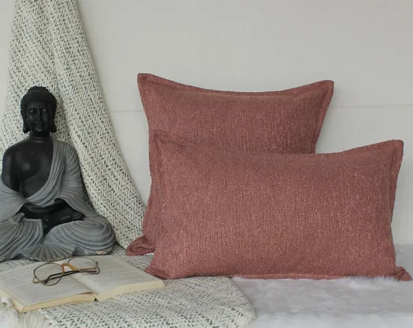 Pack_of_2_Pieces_Polyester_Mauve_Delta_Boucle_Collection_Cushion_and_Pillow_Cover_for_Living_Room_and_Bedroom