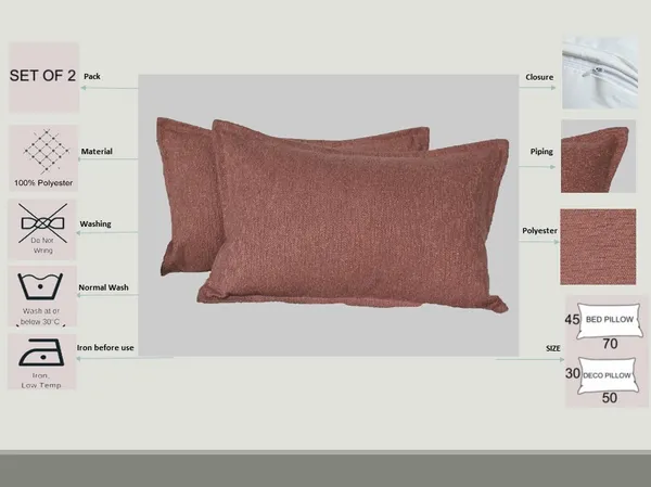 Pack_of_2_Pieces_Polyester_Mauve_Delta_Boucle_Collection_Cushion_and_Pillow_Cover_for_Living_Room_and_Bedroom