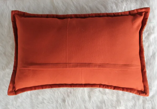 Pack_of_2_Pieces_Polyester_Rust_Delta_Boucle_Collection_Cushion_and_Pillow_Cover_for_Living_Room_and_Bedroom