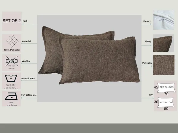 Pack_of_2_Pieces_Polyester_Grey_Delta_Boucle_Collection_Cushion_and_Pillow_Cover_for_Living_Room_and_Bedroom