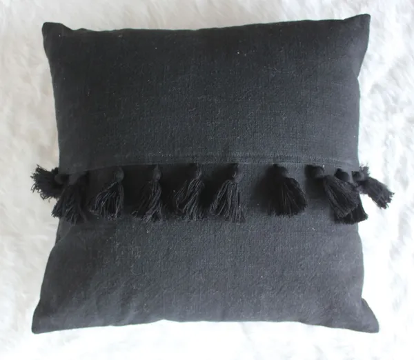 Pack_of_2_Pieces_Cotton_Black_Merit_Cotton_Tassel_Collection_Cushion_and_Pillow_Cover_for_Living_Room_and_Bedroom