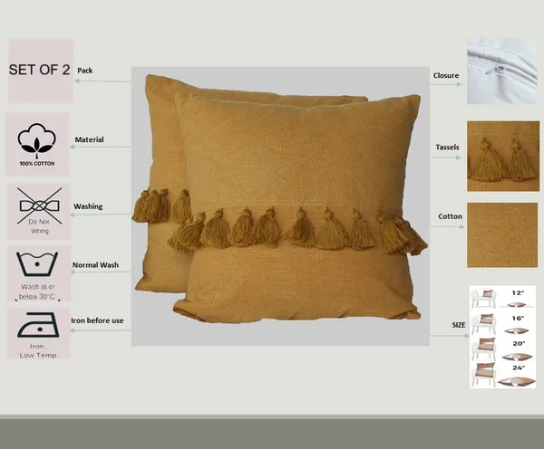 Pack_of_2_Pieces_Cotton_Yellow_Merit_Cotton_Tassel_Collection_Cushion_and_Pillow_Cover_for_Living_Room_and_Bedroom