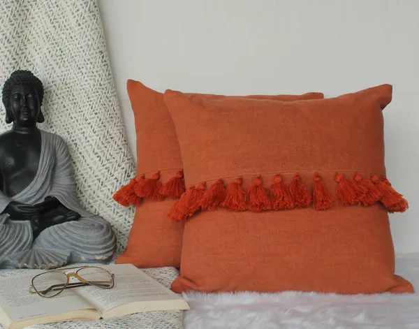 Pack_of_2_Pieces_Cotton_Rust_Merit_Cotton_Tassel_Collection_Cushion_and_Pillow_Cover_for_Living_Room_and_Bedroom