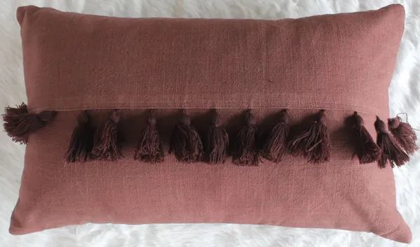 Pack_of_2_Pieces_Cotton_Brown_Merit_Cotton_Tassel_Collection_Cushion_and_Pillow_Cover_for_Living_Room_and_Bedroom