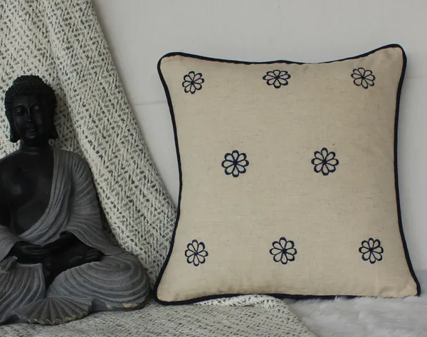 Pack_of_2_Pieces_Cotton_Navy_Blue_Eric_Flora_Collection_Cushion_and_Pillow_Cover_for_Living_Room_and_Bedroom
