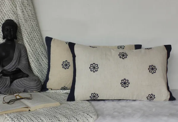 Pack_of_2_Pieces_Cotton_Navy_Blue_Eric_Flora_Collection_Cushion_and_Pillow_Cover_for_Living_Room_and_Bedroom