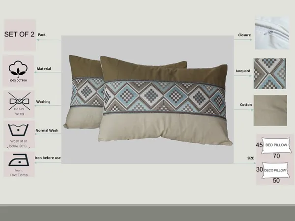 Pack_of_2_Pieces_Cotton_Turquoise_Mesh_Jacquard_Collection_Cushion_Cover_for_Living_Room_and_Bedroom
