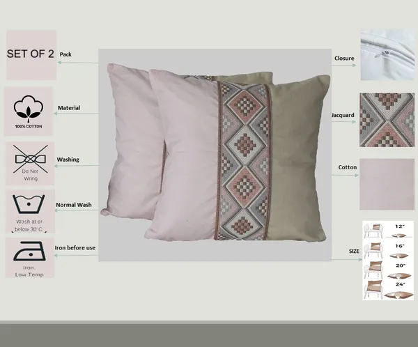 Pack_of_2_Pieces_Cotton_Pink_Mesh_Jacquard_Collection_Cushion_Cover_for_Living_Room_and_Bedroom