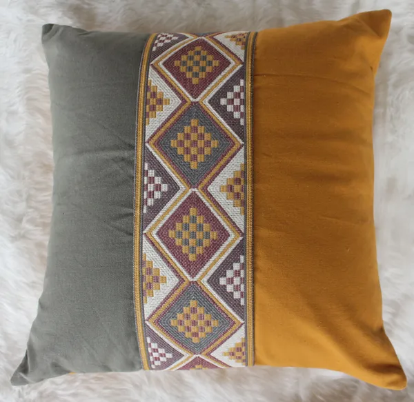 Pack_of_2_Pieces_Cotton_Mustard_Mesh_Jacquard_Collection_Cushion_Cover_for_Living_Room_and_Bedroom