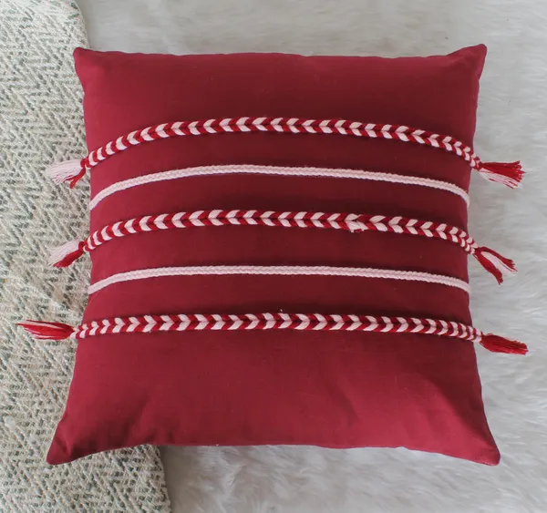 Pack_of_2_Pieces_Cotton_Maroon_Boho_Braids_Collection_Cushion_and_Pillow_Cover_for_Living_Room_and_Bedroom