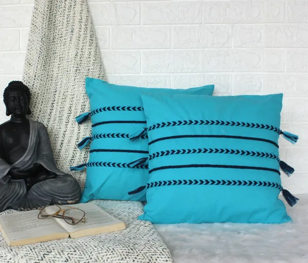 Pack_of_2_Pieces_Cotton_Blue_Boho_Braids_Collection_Cushion_and_Pillow_Cover_for_Living_Room_and_Bedroom