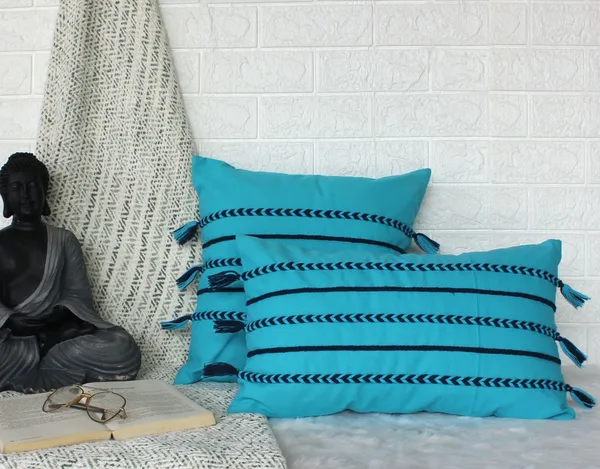 Pack_of_2_Pieces_Cotton_Blue_Boho_Braids_Collection_Cushion_and_Pillow_Cover_for_Living_Room_and_Bedroom
