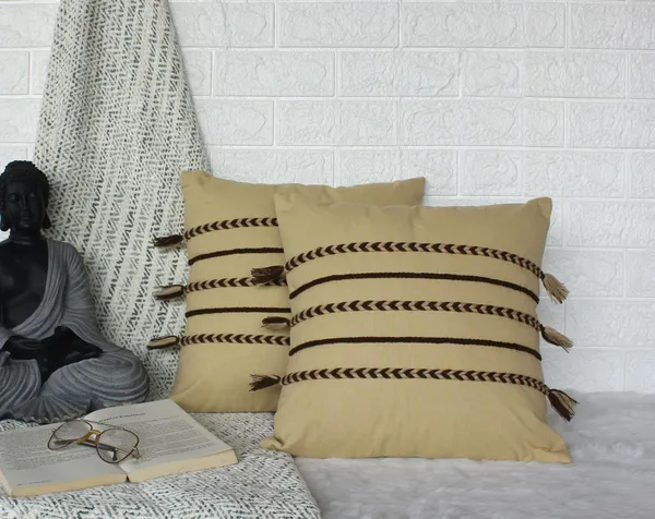 Pack_of_2_Pieces_Cotton_Beige_Boho_Braids_Collection_Cushion_and_Pillow_Cover_for_Living_Room_and_Bedroom