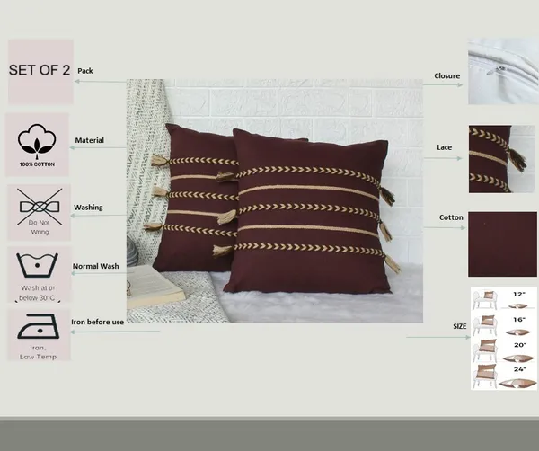 Pack_of_2_Pieces_Cotton_Brown_Boho_Braids_Collection_Cushion_and_Pillow_Cover_for_Living_Room_and_Bedroom