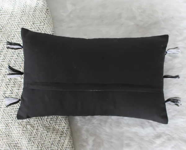 Pack_of_2_Pieces_Cotton_Black_Boho_Braids_Collection_Cushion_and_Pillow_Cover_for_Living_Room_and_Bedroom