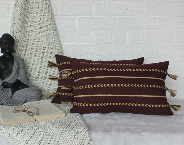 Pack_of_2_Pieces_Cotton_Beige_Boho_Braids_Collection_Cushion_and_Pillow_Cover_for_Living_Room_and_Bedroom