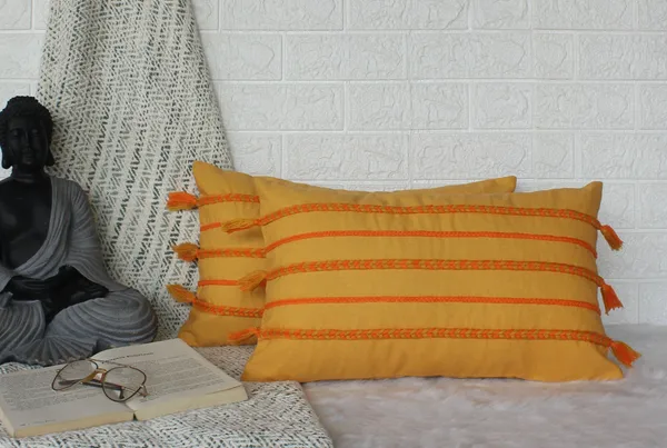 Pack_of_2_Pieces_Cotton_Yellow_Boho_Braids_Cotton_Collection_Pillow_Cover_for_Living_Room_and_Bedroom