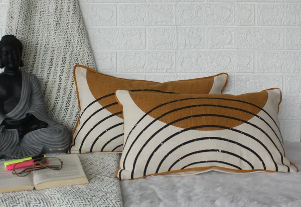 Pack_of_2_Pieces_Cotton_Yellow_Sun_&_Rainbow_Printed_Collection_Cushion_and_Pillow_Cover_for_Living_Room_and_Bedroom