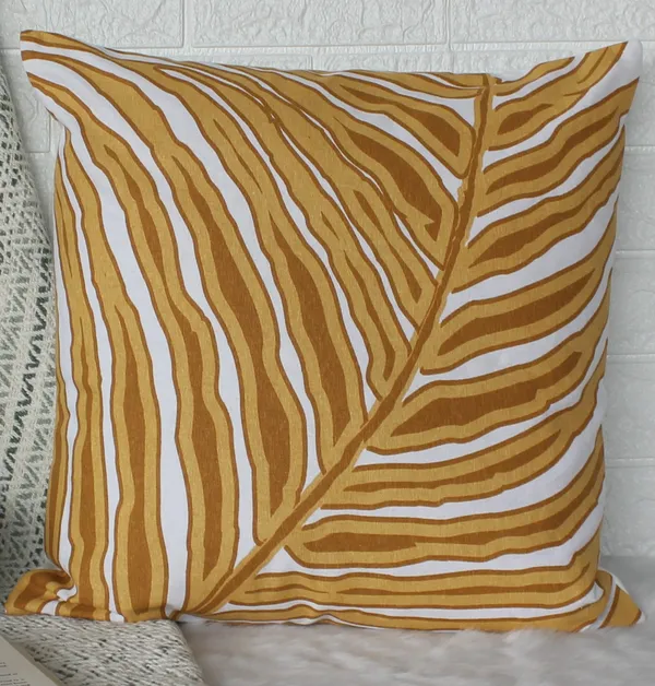 Pack_of_2_Pieces_Cotton_Yellow_Wild_Ferns_Printed_Collection_Cushion_Cover_for_Living_Room_and_Bedroom