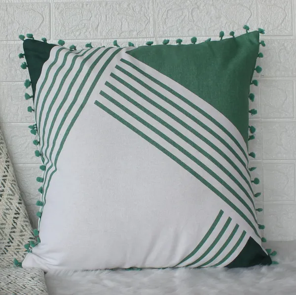 Pack_of_2_Pieces_Cotton_Green_Nico_Pompom_Printed_Collection_Cushion_Cover_for_Living_Room_and_Bedroom