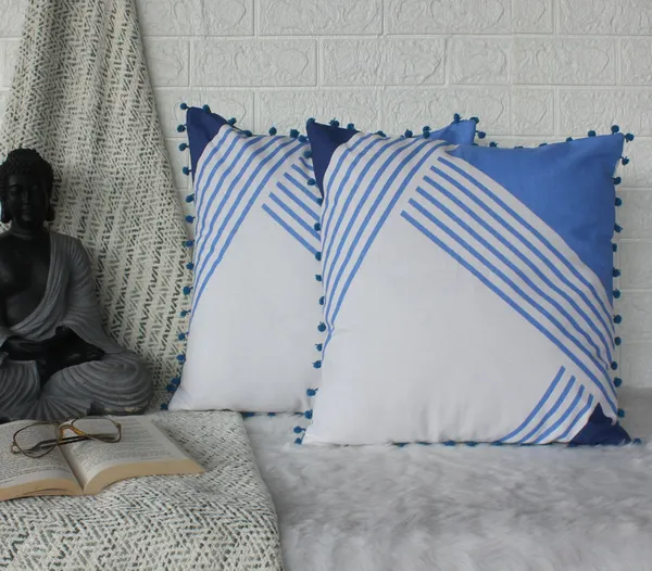 Pack_of_2_Pieces_Cotton_Blue_Nico_Pompom_Printed_Collection_Cushion_Cover_for_Living_Room_and_Bedroom