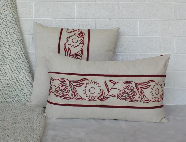 Pack_of_2_Pieces_Cotton_Maroon_blossom_bale_Embroidery_Collection_Cushion_and_Pillow_Cover_for_Living_Room_and_Bedroom