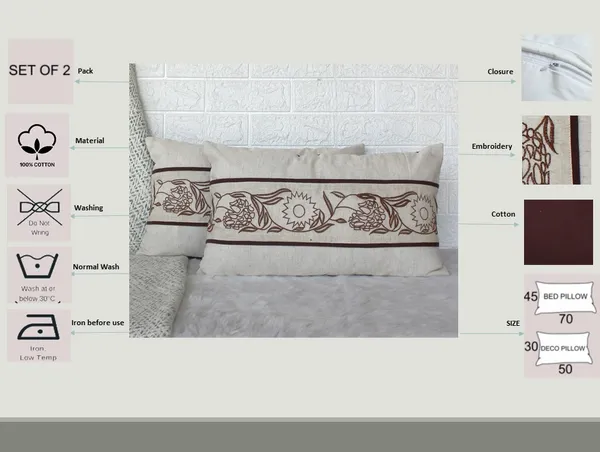 Pack_of_2_Pieces_Cotton_Brown_blossom_bale_Embroidery_Collection_Cushion_and_Pillow_Cover_for_Living_Room_and_Bedroom