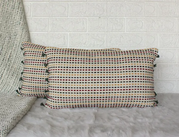 Pack_of_2_Pieces_Cotton_Green_Boho_Pinstripes_Collection_Cushion_and_Pillow_Cover_for_Living_Room_and_Bedroom