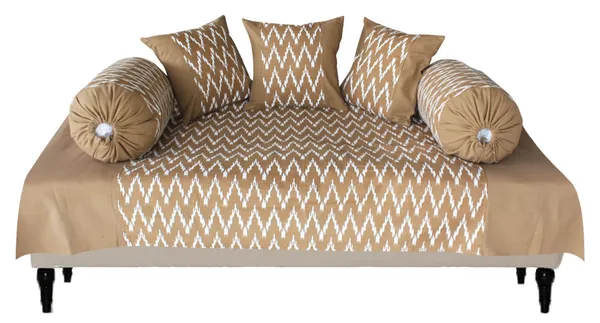 Pack_of_6_Pieces_Cotton_Brown_Waggle_Printed_Collection_Diwan_Set_for_Living_Room