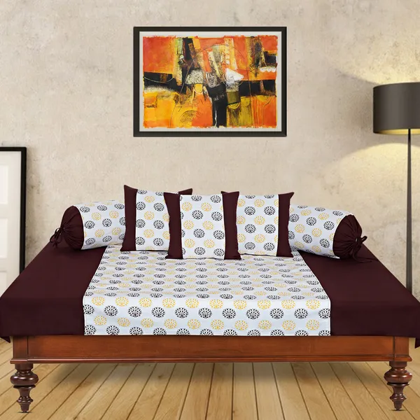Pack_of_6_Pieces_Cotton_Brown_Sunshine_Printed_Collection_Diwan_Set_for_Living_Room
