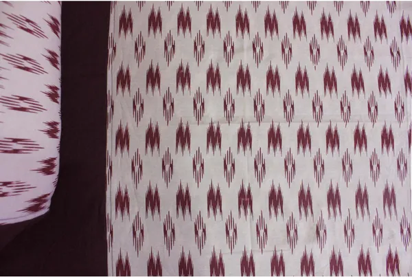 Pack_of_6_Pieces_Cotton_Wheat_Brown_Pochampaaly_Weave_Ikat_Printed_Collection_Diwan_Set_for_Living_Room
