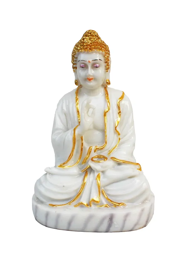 Pack_of_1_Piece_Polyresin_White_Budha_Idol_Statue_for_Pooja_Room_and_Decoration