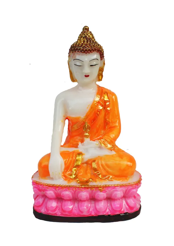 Pack_of_1_Piece_Polyresin_Orange_Budha_Idol_Statue_for_Pooja_Room_and_Decoration