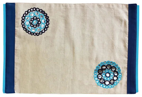 Pack_of_18_Pieces_Cotton_Blue_Circular_embroidery_Place_Mat_With_Napkin_for_Dinning_and_Center_Table