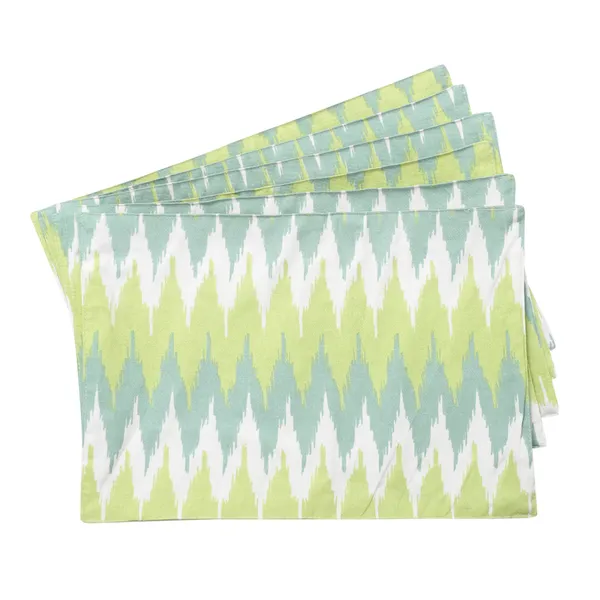 Pack_of_6_Pieces_Cotton_Aqua_Green_Ternion_Printed_Place_Mat_for_Dinning_and_Center_Table