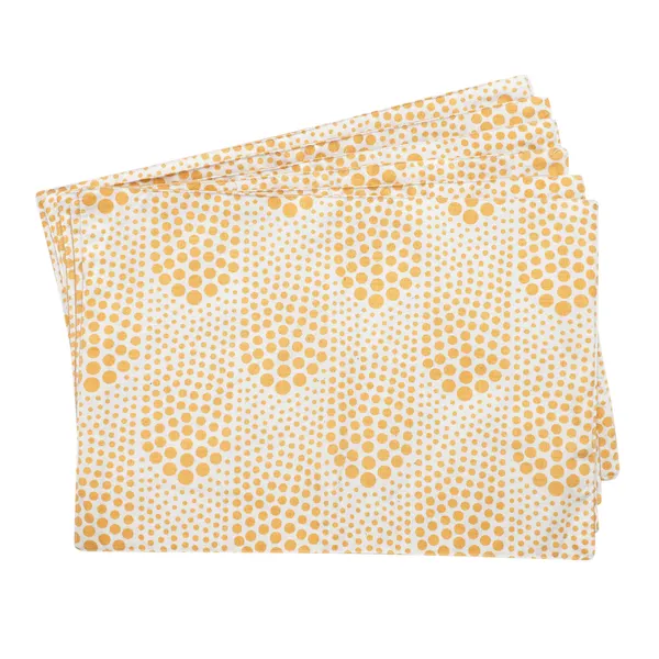 Pack_of_6_Pieces_Cotton_Yellow_Bubble_Printed_Place_Mat_for_Dinning_and_Center_Table
