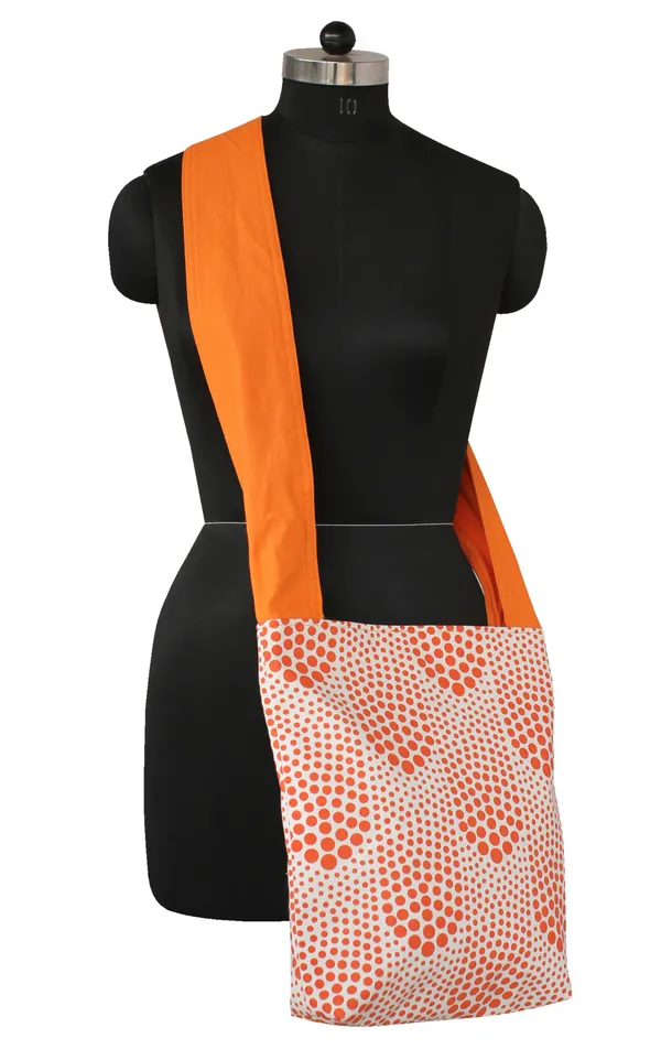 Pack_of_1_Piece_Cotton_Orange_Bubble_Printed_Collection_Crossbody_Messenger_Bag_for_Women,_Men,_Girl_&_Boy