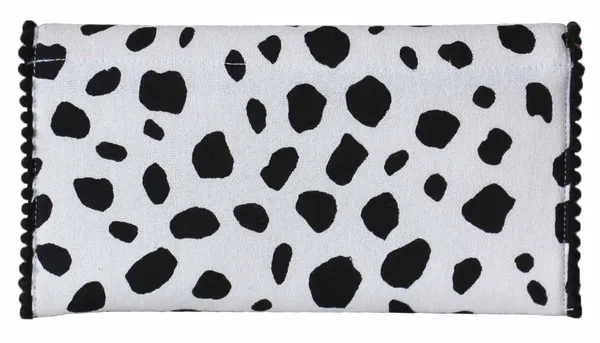 Pack_of_1_Piece_Cotton_Black_Duffy_Dots_Printed_Wallet_Collection_for_Girls_&_Women