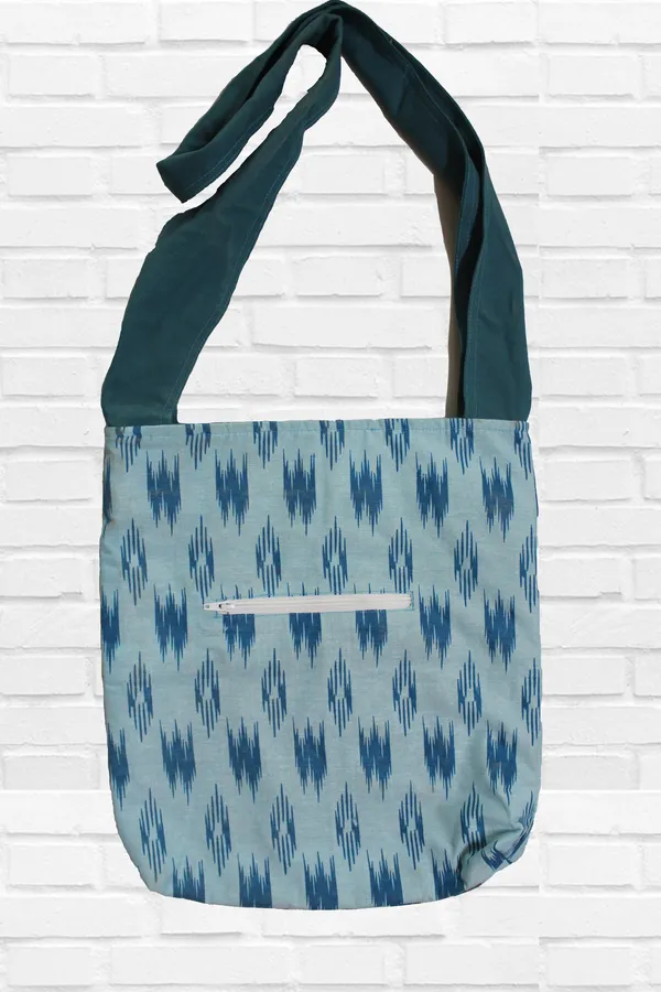Pack_of_1_Piece_Cotton_Blue_W-Ikat_Printed_Collection_Crossbody_Messenger_Bag_for_Women,_Men,_Girl_&_Boy