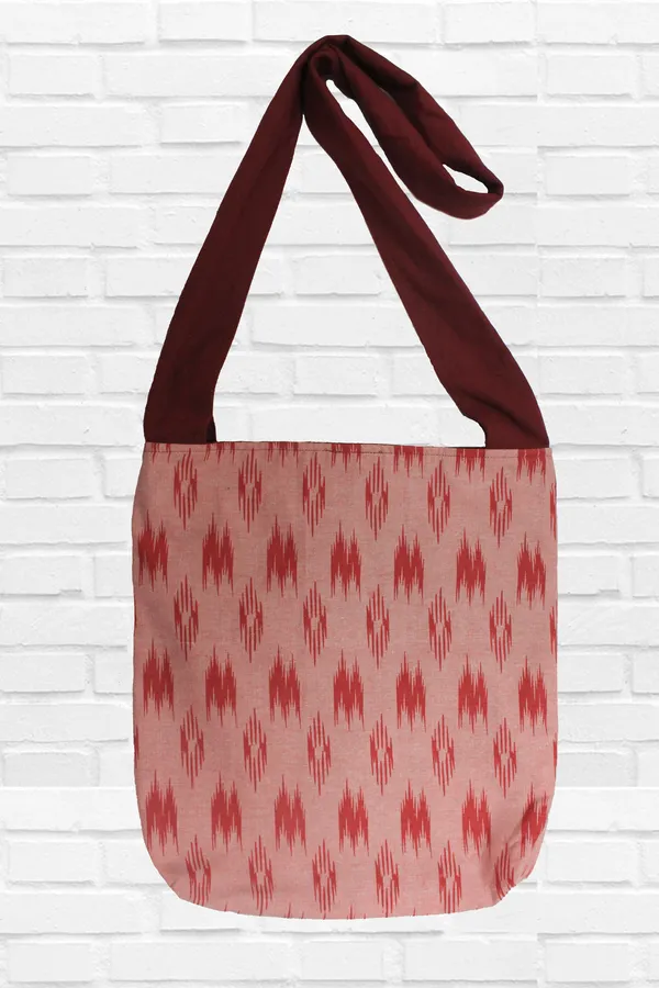 Pack_of_1_Piece_Cotton_Maroon_W-Ikat_Printed_Collection_Crossbody_Messenger_Bag_for_Women,_Men,_Girl_&_Boy
