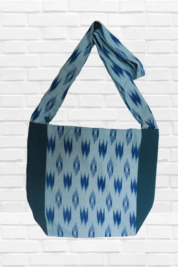 Pack_of_1_Piece_Cotton_Blue_W-Ikat_Printed_Collection_Crossbody_Messenger_Bag_for_Women,_Men,_Girl_&_Boy